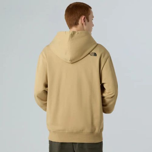 Bluza męska The North Face Mountain Logo Relaxed Hooded khaki stone