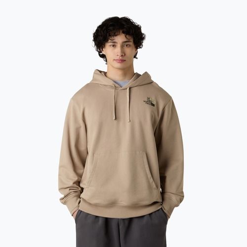Bluza The North Face Flower Dome Relaxed Hooded GPH mushroom grey