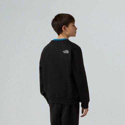 Bluza dziecięca The North Face Reflective Logo Relaxed Crew black