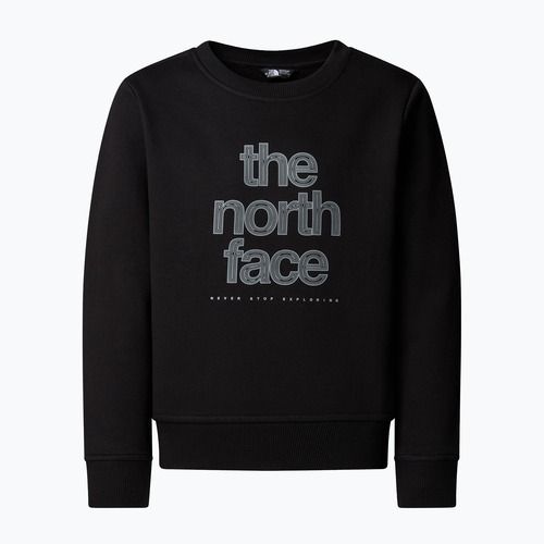 Bluza damska The North Face Reflective Logo Relaxed Crew black