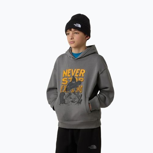 Bluza dziecięca The North Face Sports Oversized Hoodie Graphic smoked pearl