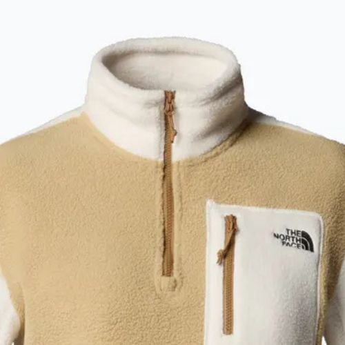 Bluza damska The North Face Yumiori 1/4 Zip khaki stone/white dune/utility brown
