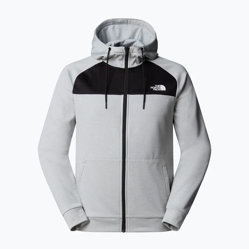 Bluza męska The North Face Reaxion Fleece Full Zip Hoodie high rise grey light heather