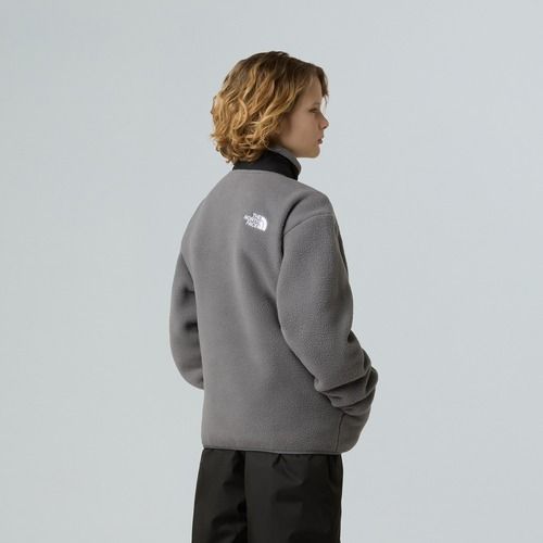 Bluza polarowa dziecięca The North Face Yumiori Full Zip smoked pearl/black