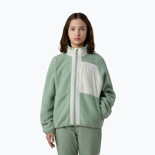 Bluza polarowa dziecięca The North Face Yumiori Full Zip slate moss/white dune
