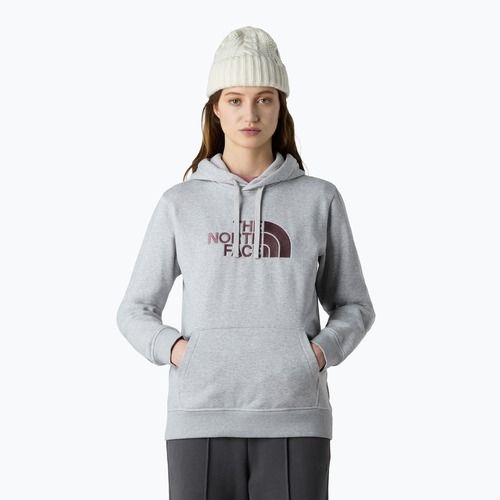 Bluza damska The North Face Drew Peak Pullover Hoodie lightgreyheather/tawnyquartz