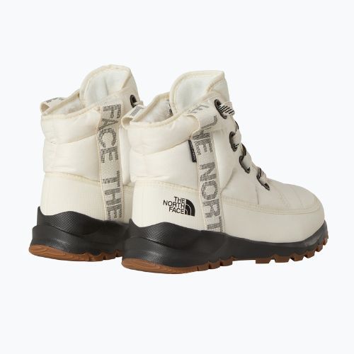 Śniegowce damskie The North Face Thermoball Lace Up Luxe Wp gardenia white/black