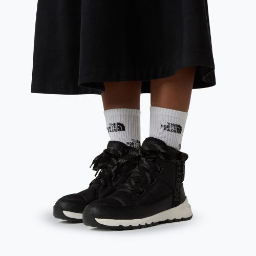 Śniegowce damskie The North Face Thermoball Lace Up Luxe Wp black/asphalt grey