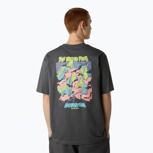 Koszulka męska The North Face Expedition Celebration Oversized anthracite grey