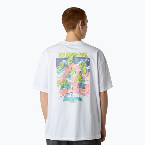 Koszulka męska The North Face Expedition Celebration Oversized white