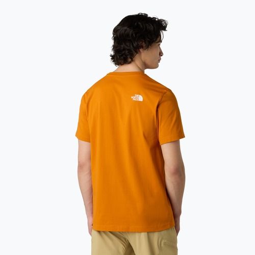 Koszulka męska The North Face Simple Dome agate orange