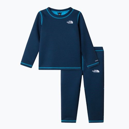 Komplet bielizny termoaktywnej dziecięcej The North Face Dotknit Thermal summit navy/meridian blue