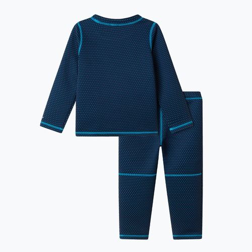 Komplet bielizny termoaktywnej dziecięcej The North Face Dotknit Thermal summit navy/meridian blue