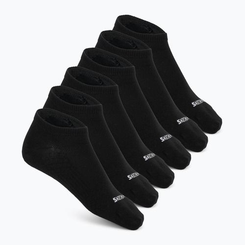 Skarpety męskie SKECHERS Non Terry Low Cut 6 par black