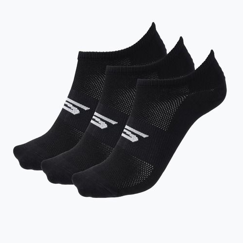 Skarpety męskie SKECHERS Microfiber Non Terry No Show 3 pary black/white