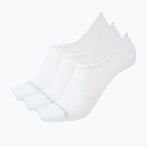 Skarpety męskie SKECHERS Non Terry No Show 3 pary white traditional