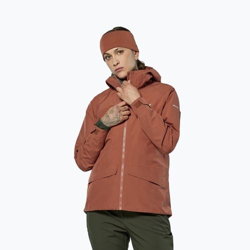 Kurtka przeciwdeszczowa damska Salewa Puez GTX 2L EPE etruscan red
