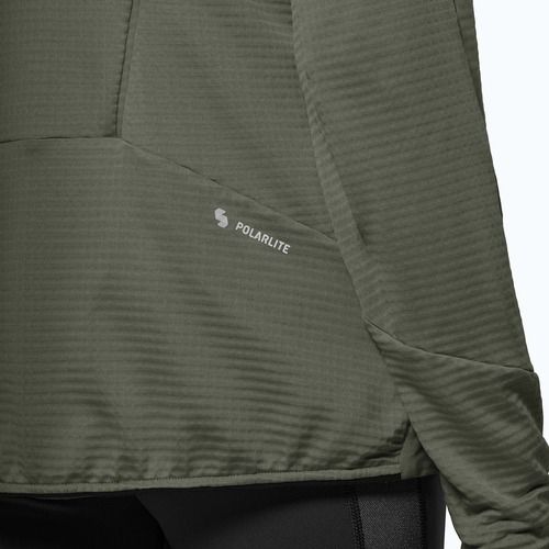 Kurtka przeciwwiatrowa damska Salewa Pedroc Polarlite Wind Hood faded green