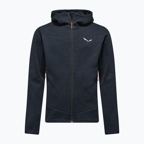 Bluza trekkingowa męska Salewa Puez Rocca Polarlite Hood navy blazer