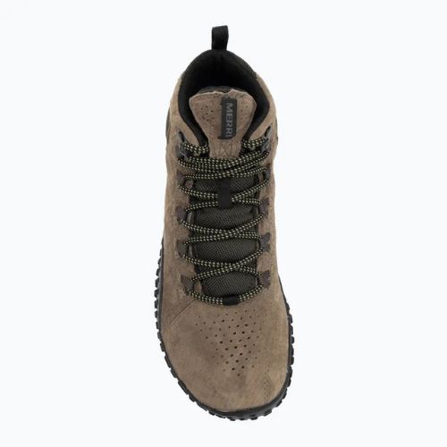 Buty barefoot męskie Merrell Wrapt Mid WP olive/black