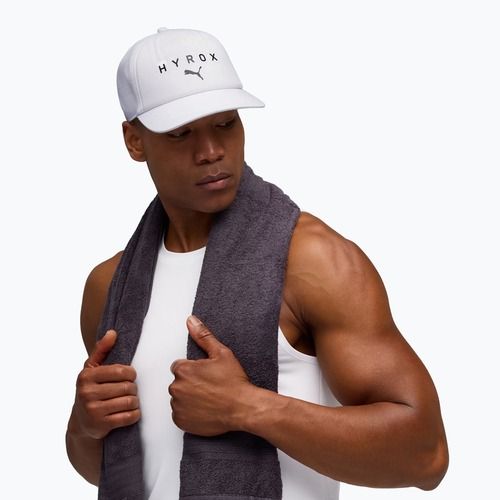 Czapka z daszkiem PUMA x HYROX Trucker white