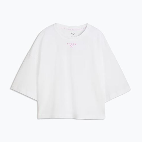 Koszulka treningowa damska PUMA Hyrox Cropped Lifestyle Tee white