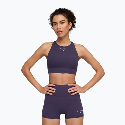 Biustonosz treningowy PUMA x HYROX Shapeluxe High Neck purple