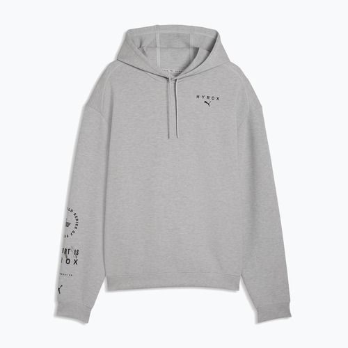 Bluza treningowa męska PUMA x HYROX Cloudspun Hoodie gray