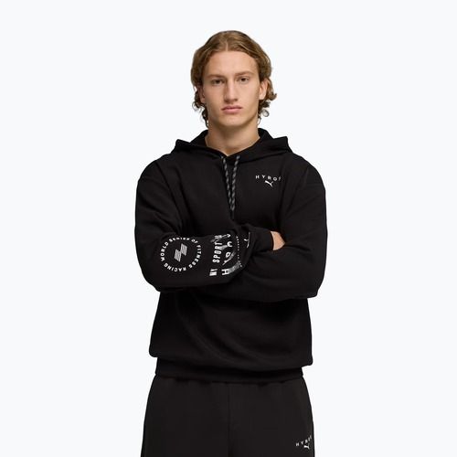 Bluza treningowa męska PUMA x HYROX Cloudspun Hoodie black