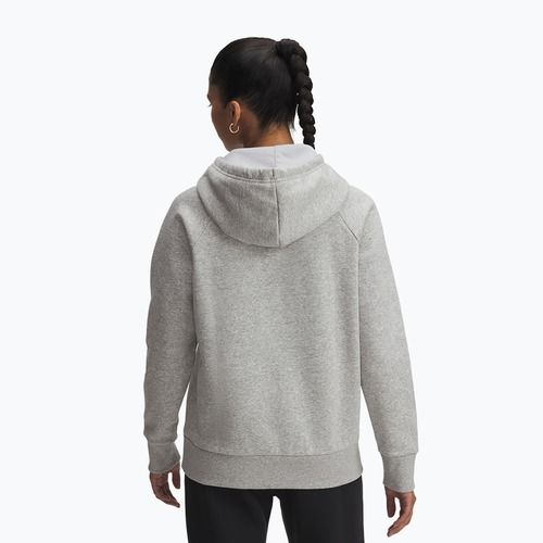 Bluza damska Under Armour Rival Feelce Shimmer Hoody mod gray light heather/iridescent