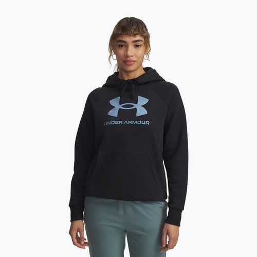 Bluza damska Under Armour Rival Feelce Shimmer Hoody black/iridescent