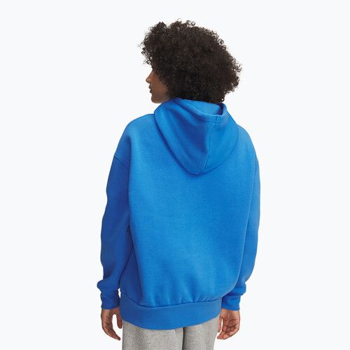 Bluza damska Under Armour Icon Fleece Hoodie blue atlantis/white