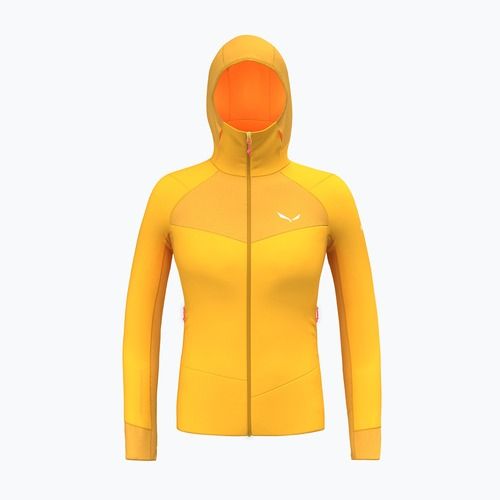 Bluza trekkingowa damska Salewa Agner PL Hooded gold