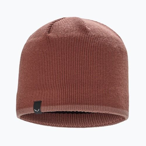 Czapka zimowa dziecięca Salewa Kids Merino etruscan red