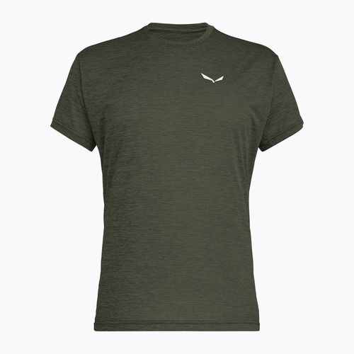 Koszulka męska Salewa Puez Melange Dry faded green melange