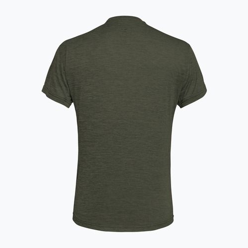 Koszulka męska Salewa Puez Melange Dry faded green melange