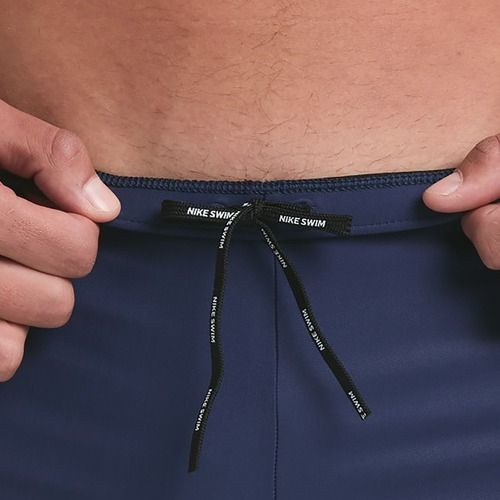 Bokserki pływackie męskie Nike Logo Graphic Square Leg midnight navy