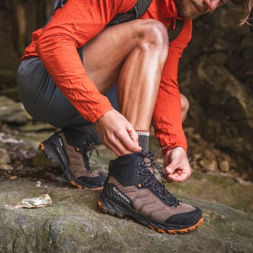 Buty trekkingowe męskie SCARPA Rush TRK GTX brown/orange