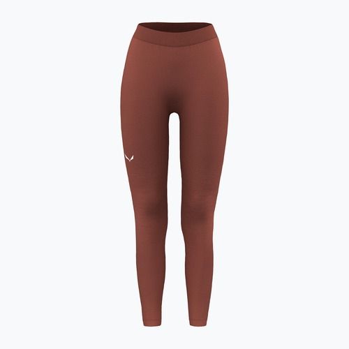 Spodnie termoaktywne damskie Salewa Zebru Medium Warm AMR etruscan red