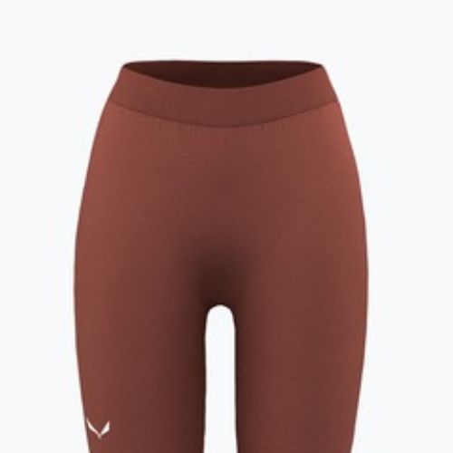 Spodnie termoaktywne damskie Salewa Zebru Medium Warm AMR etruscan red