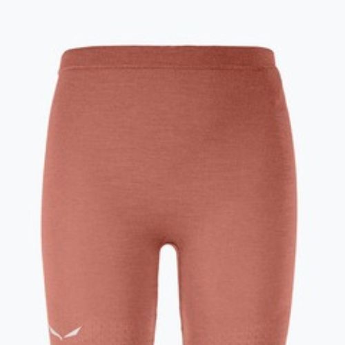 Spodnie termoaktywne dziecięce Salewa Zebru Medium Warm AMR etruscan red