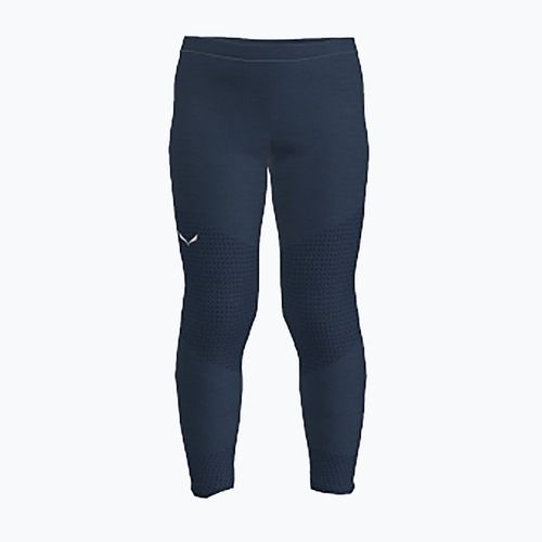 Spodnie termoaktywne dziecięce Salewa Zebru Medium Warm AMR pond blue