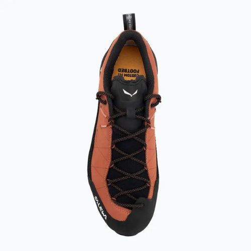 Buty podejściowe damskie Salewa Wildfire Leather 2 GTX etruscan red/black