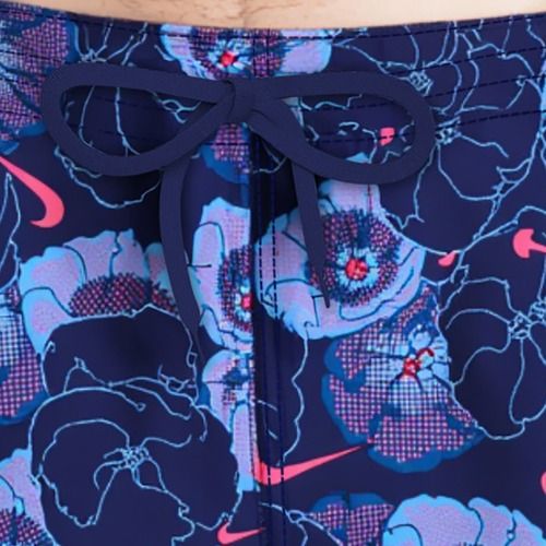 Szorty kąpielowe męskie Nike Multi Poppy Print 5" Volley midnight navy