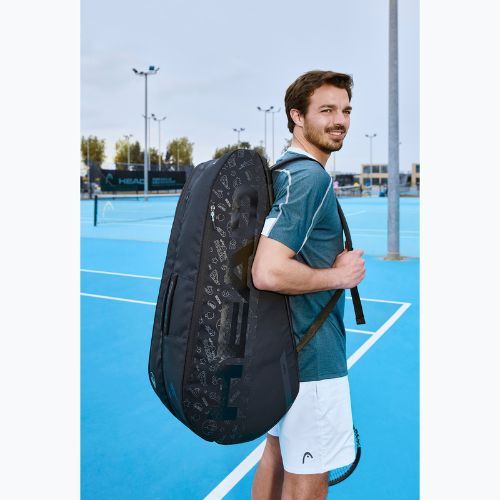 Torba tenisowa HEAD Tour Racquet Bag XL Neon 2025 75 l black/blue