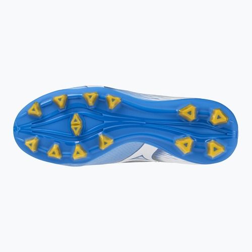 Buty piłkarskie dziecięce Mizuno Alfa III Select Jr FG celeste/white