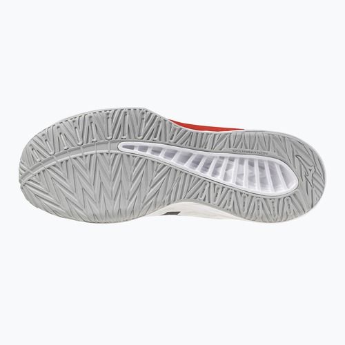 Buty do siatkówki Mizuno Lightning Select Mid white/black/fiery red