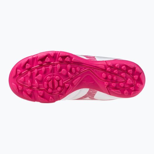 Buty piłkarskie dziecięce Mizuno Monarcida Neo III Select Jr AS white/fuchsia purple