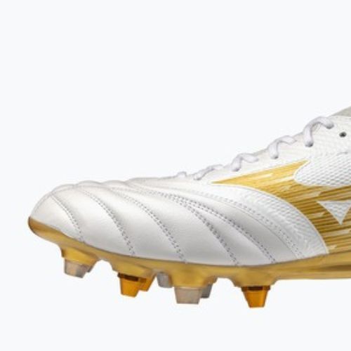 Buty piłkarskie Mizuno Morelia Neo IV Beta Elite Mix white/mp gold/cool gray 3c