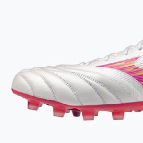 Buty piłkarskie Mizuno Morelia Neo IV Beta Elite FG white/pink tetra/fuchsia purple